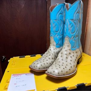 Acostas Grey Ostrich 13EE Custom